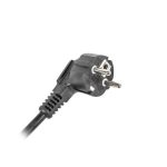 Lanberg PDU-09F-0300-BK 19 1U 9xSchuko aljzat Uni-Schuko csatlakozóvéggel 3m fekete elosztósor kapcsolóval