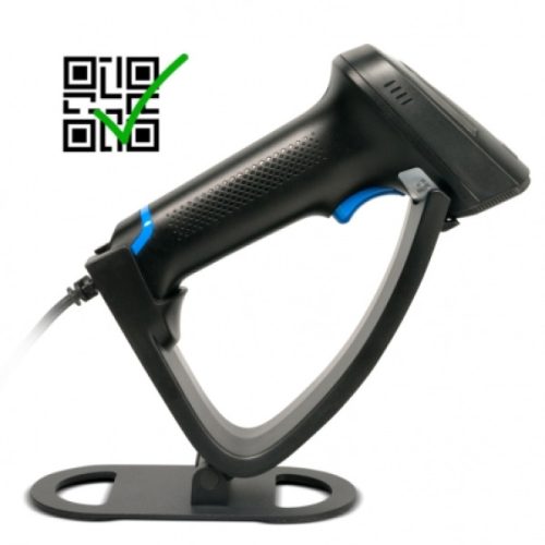 POLPOS PS-100 2D vonalkódolvasó állvánnyal (vezetékes)