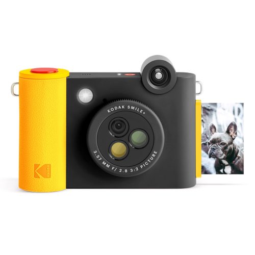 Kodak Smile+ digitális instant fényképezőgép és mobilnyomtató fekete