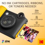Kodak Smile+ digitális instant fényképezőgép és mobilnyomtató fekete