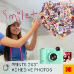 Kodak Smile+ digitális instant fényképezőgép és mobilnyomtató Zöld