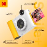 Kodak Smile+ digitális instant fényképezőgép és mobilnyomtató Fehér