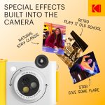 Kodak Smile+ digitális instant fényképezőgép és mobilnyomtató Fehér