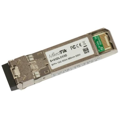 MikroTik S+85DLC03D 10G LC Multi Mode 300m SFP+ modul