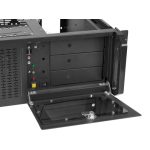 Lanberg SC01-4504-08B 19 4U SZÉL:430mm MÉLY:450mm MAG:177mm táp nélküli rack szerver ház