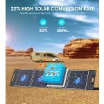 Choetech 200W (napelemes.könnyű), töltő