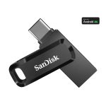 SanDisk, Pendrive, 32GB, Dual Drive, Fekete