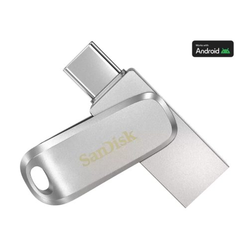 SanDisk, 32GB, Dual Drive, Ezüst, Pendrive