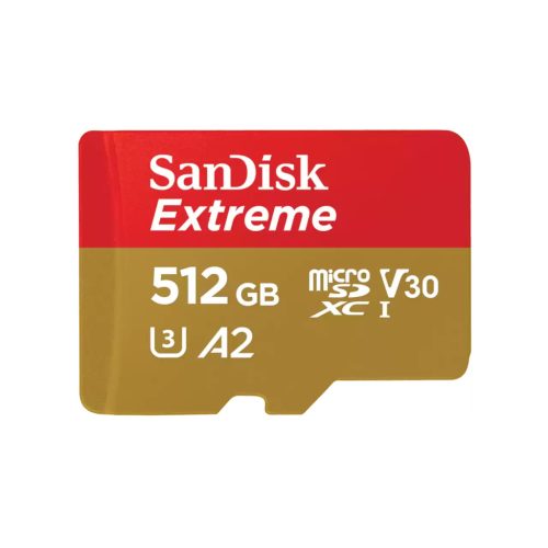 SanDisk, SD Kártya, 512GB, Extreme, 190Mb/s