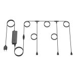 Deltaco SMART HOME SH-GLK01 IEEE 802.11 b / g / n, RGB + 2700K, fekete Lámpa