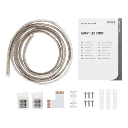   Deltaco SMART HOME SH-LSEX1M 1 méter, RGB, 2700-6500K, 6-tűs, kiegészítő LED-szalag