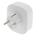 Deltaco SMART HOME SH-P01E WiFi, fehér, energiafigyelővel Aljzat