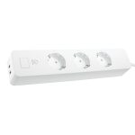 Deltaco SMART HOME SH-P03USB2 WiFi, 3xCEE 7/3, 2xUSB-A, 1,5m, fehér Elosztó