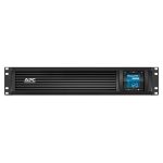 APC SMC1500I-2UC Smart-UPS C 1500VA 900W LCD 230V 2U Rack Smart Connect szünetmentes tápegység