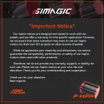 Simagic, Aktív kieg SMG-P-HPR Haptik Pedál/Váltórezgető