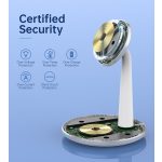 Choetech 2-1ben (Mágneses Wireless,fehér), töltő