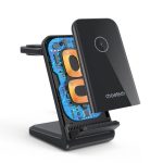 Choetech 3-1ben (Mágneses Wireless,fekete), Choetech