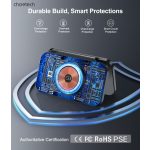 Choetech 3-1 hajtogatható, wireless, fekete, töltő