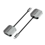 Vention USB-C -> VGA, 0,15m konverter