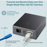 TP-LINK KONVERTER TL-FC111PB-20 Fiber