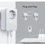 TP-LINK KIT TL-PA4010P KIT Passthrough Powerline StarterKit