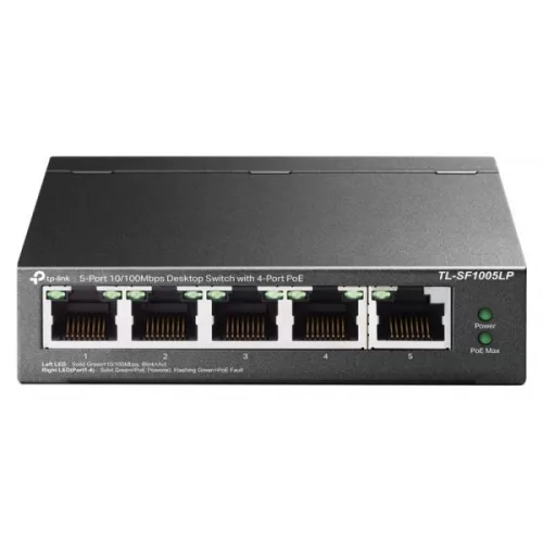 TP-LINK SWITCH TL-SF1005LP 5-Port 10/100Mbps Desktop