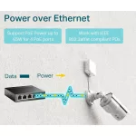 TP-LINK SWITCH TL-SG1005P 5-Port Gigabit Desktop