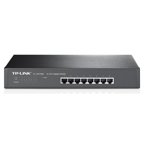 TP-LINK SWITCH TL-SG1008 8-Port Gigabit Desktop/Rackmount