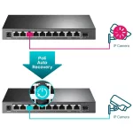 TP-LINK SWITCH TL-SG1210MPE 10-Port Gigabit Easy Smart