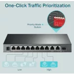 TP-LINK SWITCH TL-SG1210MP 10-Port Gigabit Desktop