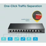 TP-LINK SWITCH TL-SG1210MP 10-Port Gigabit Desktop