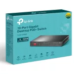 TP-LINK SWITCH TL-SG1210MP 10-Port Gigabit Desktop