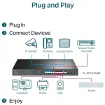 TP-LINK SWITCH TL-SG1218MP 18-Port Gigabit Rackmount