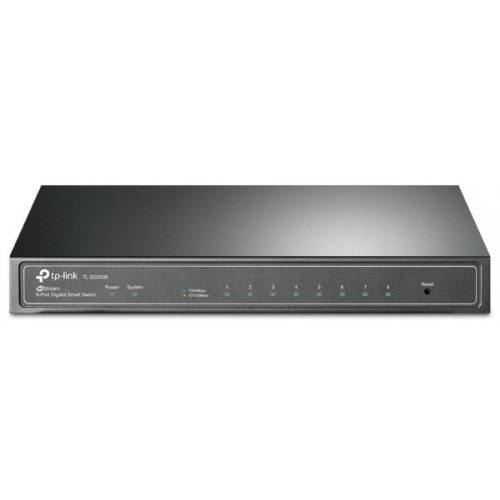 TP-LINK SWITCH TL-SG2008 8-Port Gigabit Smart