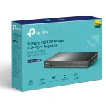 TP-LINK SWITCH TL-SL1210MP 10-Port Gigabit Desktop