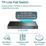TP-LINK SWITCH TL-SL1218P Rackmount