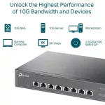 TP-LINK SWITCH TL-SX1008 8Port 10G Multi-Gigabit