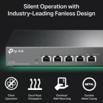 TP-LINK SWITCH TL-SX105 5-Port 10G Multi-Gigabit Desktop
