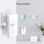 TP-LINK POWERLINE TL-WPA7617 KIT AV1000 Gigabit WiFi Kit