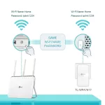 TP-LINK POWERLINE TL-WPA7617 KIT AV1000 Gigabit WiFi Kit