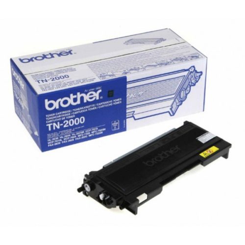 Brother TN2000 TN-2000 Eredeti Toner 2.500 oldal kapacitás