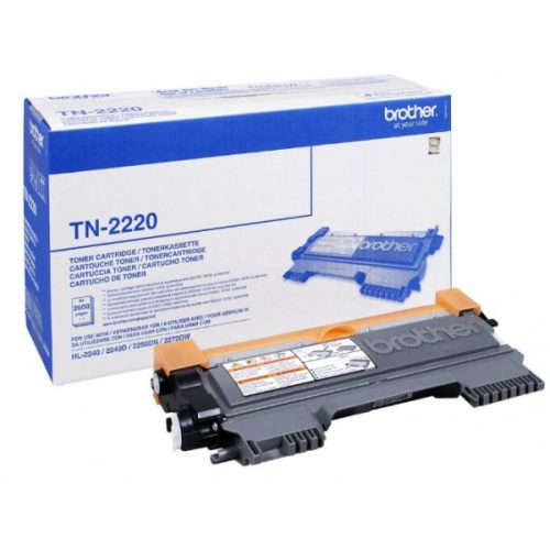 Brother TN-2220 Toner Black 2.600 oldal kapacitás