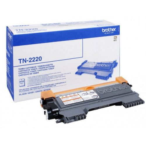 Brother TN2220 TN-2220 Eredeti Toner 2.600 oldal kapacitás