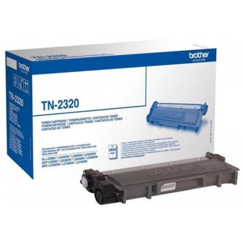 Brother TN2320 TN-2320 Eredeti Toner 2.600 oldal kapacitás