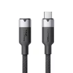 Vention USB-C 3.2/M -> USB-C 3.2/F, 0,5m,(hosszabbító, fekete, Gen2, 10Gbps), kábel