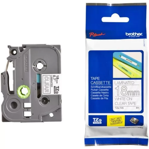 Brother TZe-145 18 mm széles 8 m hosszú szalagkazetta