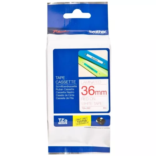 Brother TZe-262 36 mm széles 8 m hosszú szalagkazetta