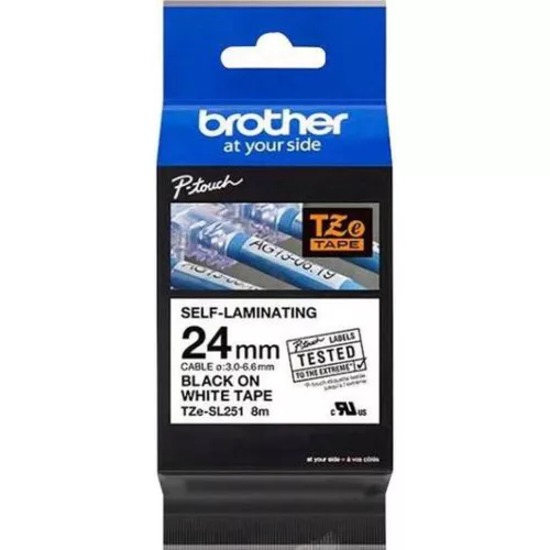 Brother TZe-SL251 24 mm széles 8 m hosszú szalagkazetta