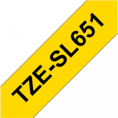 Brother TZe-SL651 24 mm széles 8 m hosszú szalagkazetta