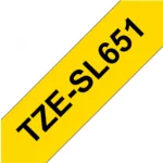 Brother TZe-SL651 24 mm széles 8 m hosszú szalagkazetta